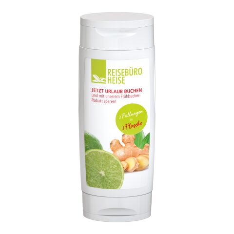 DuoPack Handbalsam Ingwer-Limette + Flüssigseife Ingwer-Limette (2 x 50 ml) 4C Body Label