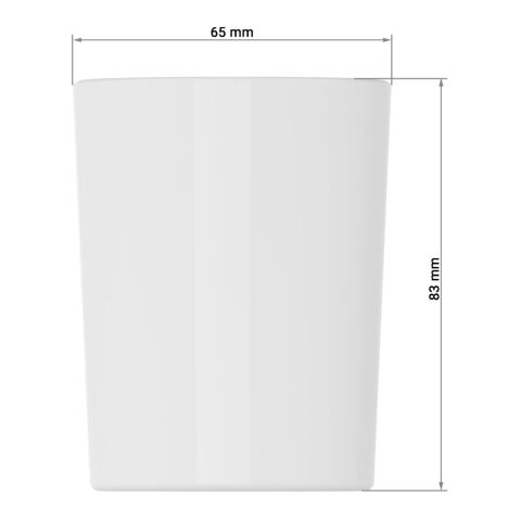 Zahnputzbecher &quot;Fresh&quot; 0,2 ltr. weiß | ohne Werbeanbringung | Nicht verfügbar | Nicht verfügbar