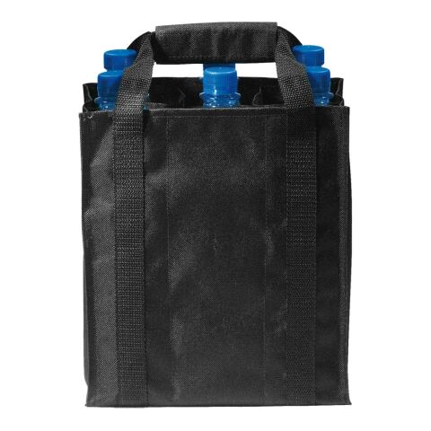 Flaschentasche &quot;Deluxe&quot; schwarz | ohne Werbeanbringung | Nicht verfügbar | Nicht verfügbar