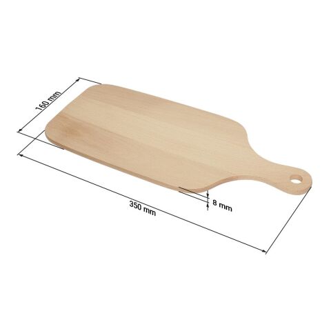 Schneidbrett &quot;Woody&quot; mit Griff natur | ohne Werbeanbringung | Nicht verfügbar | Nicht verfügbar