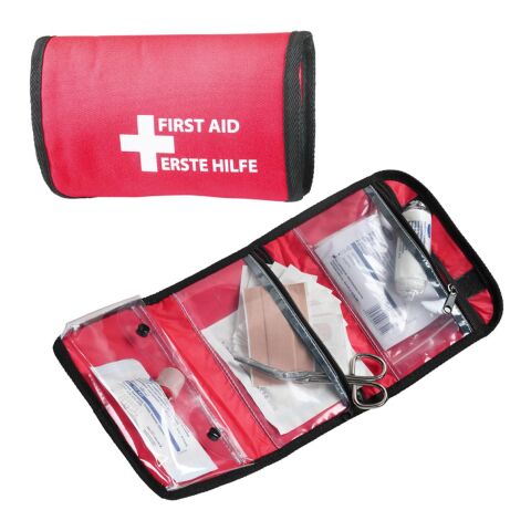 Notfall-Set "Bag", groß rot | ohne Werbeanbringung | Nicht verfügbar | Nicht verfügbar