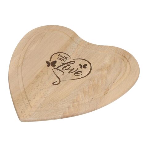 Schneidbrett "Woody" Herz natur | ohne Werbeanbringung | Nicht verfügbar | Nicht verfügbar