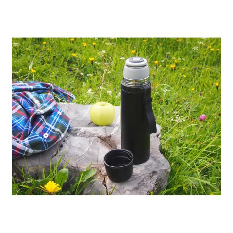 Isolierflasche &quot;Nevada&quot; schwarz | ohne Werbeanbringung | Nicht verfügbar | Nicht verfügbar