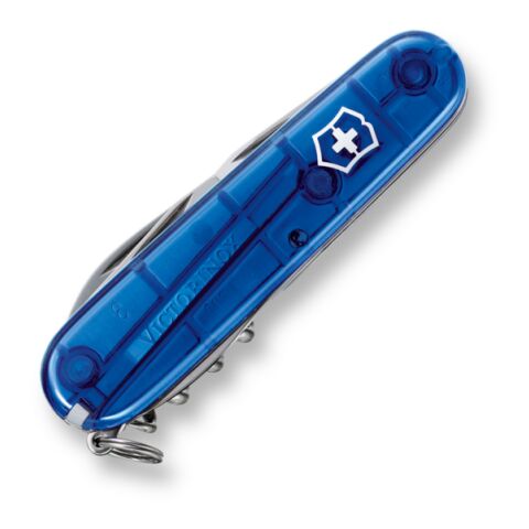 Victorinox Spartan Taschenmesser blau-transparent | ohne Werbeanbringung