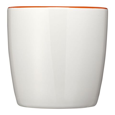 Aztec Keramiktasse Standard | weiss-orange | ohne Werbeanbringung | Nicht verfügbar | Nicht verfügbar