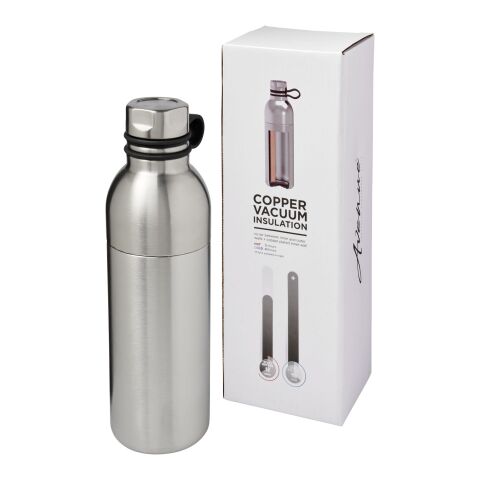 Koln 590 ml kupfer-vakuumisolierte Sportflasche Standard | Silber | ohne Werbeanbringung | Nicht verfügbar | Nicht verfügbar