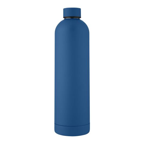 Spring 1 l Kupfer-Vakuum Isolierflasche Tech blue