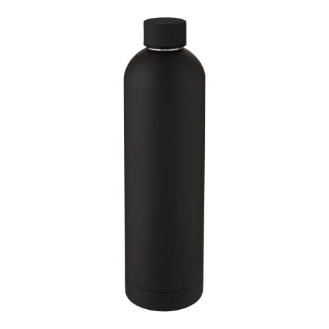 Spring 1 l Kupfer-Vakuum Isolierflasche schwarz