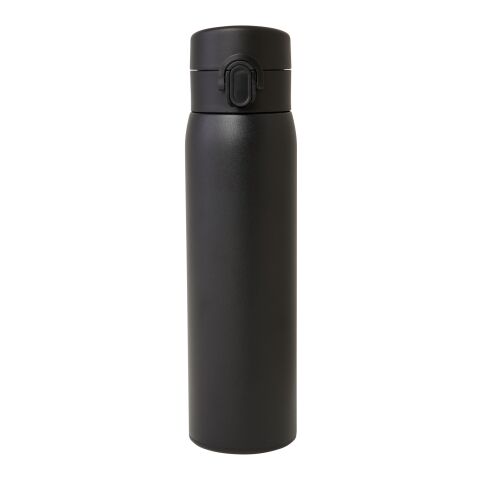 Sika 450 ml RCS-zertifizierte Isolierflasche aus recyceltem Edelstahl Standard | schwarz | ohne Werbeanbringung | Nicht verfügbar | Nicht verfügbar