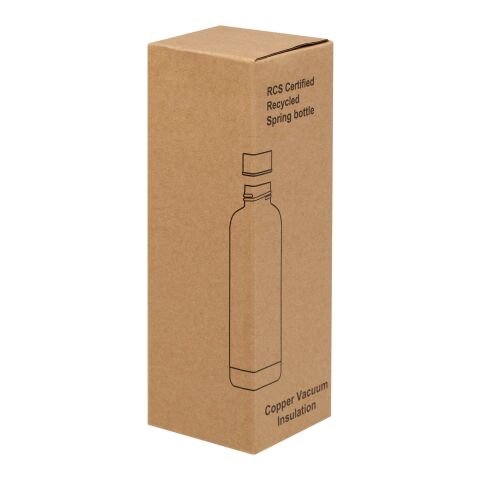Spring 500 ml RCS-zertifizierte Kupfer-Vakuum Isolierflasche aus recyceltem Edelstahl Standard | Green flash | ohne Werbeanbringung | Nicht verfügbar | Nicht verfügbar