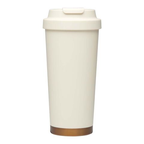 Hampton 480 ml RCS vakuumisolierter One-Touch Becher aus recyceltem Edelstahl creme