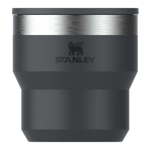 Stanley Stay Hot 295 ml Edelstahl isolierter, stapelbarer Camp Becher schwarz