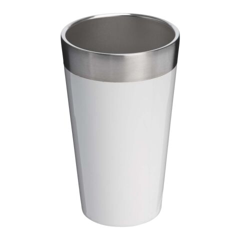 Stanley Stacking 470 ml Thermobecher aus Edelstahl weiß