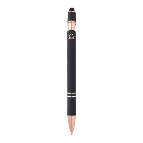 Nanna Kugelschreiber mit Roségold Finish  schwarz