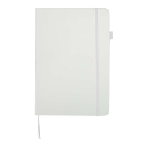 Liss A5 Hardcover Notizbuch aus recyceltem Kunststoff weiß