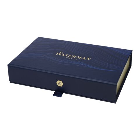 Graduate Kugelschreiber- und Tintenroller-Set mit Geschenkbox dunkelblau
