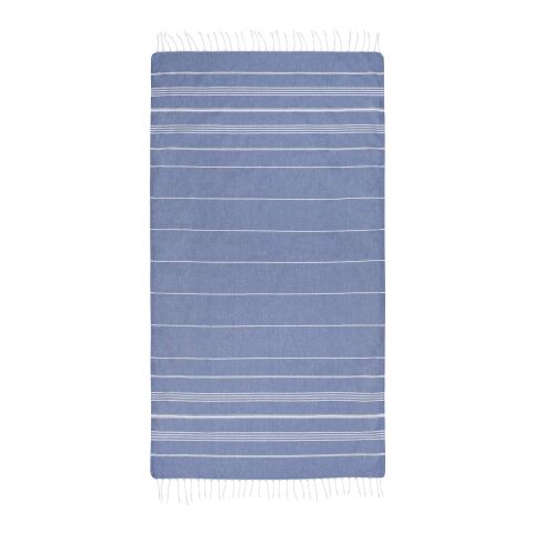 Anna 150 g/m² Hammam Baumwollhandtuch 100 × 180 cm Standard | navy | ohne Werbeanbringung | Nicht verfügbar | Nicht verfügbar | Nicht verfügbar