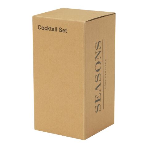 Gaudie Cocktailshaker aus recyceltem Edelstahl Standard | weiss | ohne Werbeanbringung | Nicht verfügbar | Nicht verfügbar