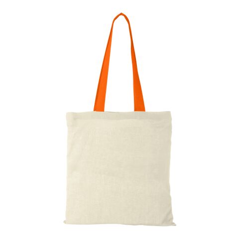 Nevada Baumwoll Tragetasche Standard | natural-orange | ohne Werbeanbringung | Nicht verfügbar | Nicht verfügbar | Nicht verfügbar