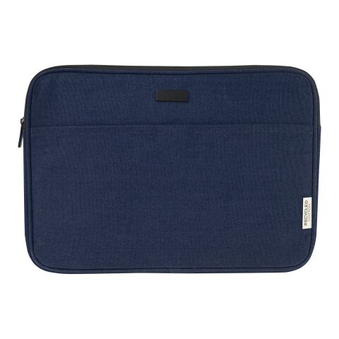 Joey 14&quot; Laptophülle aus GRS recyceltem Canvas 2 L Standard | navy | ohne Werbeanbringung | Nicht verfügbar | Nicht verfügbar | Nicht verfügbar