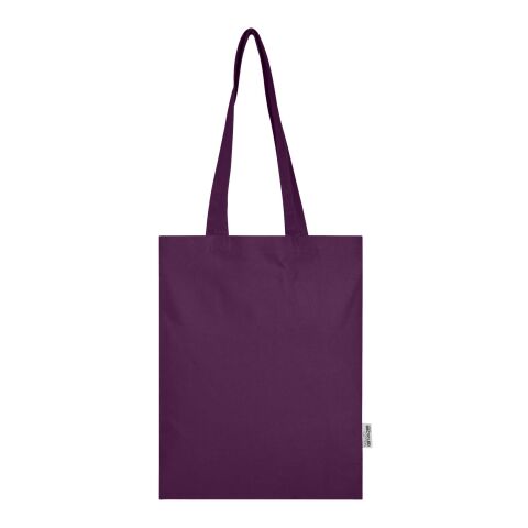 Madras Blend 140 g/m² Tragetasche aus GRS-recycelter Baumwolle 7L Standard | lila | ohne Werbeanbringung | Nicht verfügbar | Nicht verfügbar | Nicht verfügbar
