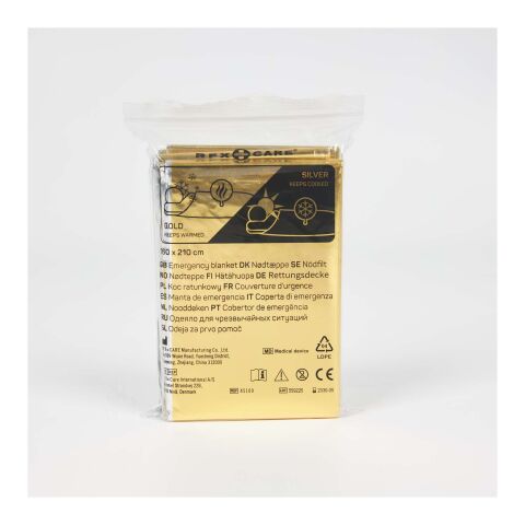 Frederik Notfalldecke mit 2 Funktionen Standard | silber-gold | ohne Werbeanbringung | Nicht verfügbar | Nicht verfügbar | Nicht verfügbar