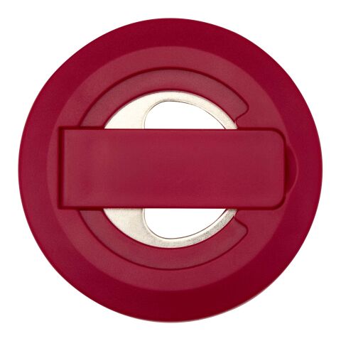 Ain Magnetische Smartphonehalterung aus recyceltem Kunststoff mit Flaschenöffner Standard | rot | ohne Werbeanbringung | Nicht verfügbar | Nicht verfügbar