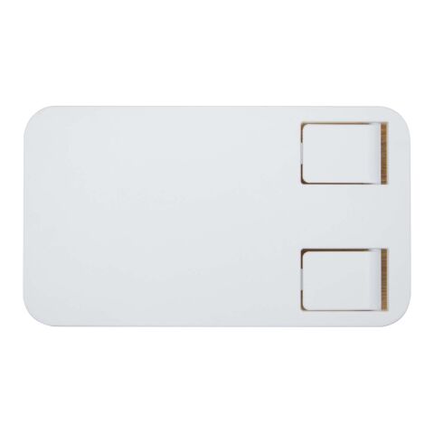 Alfirk Klappbare Smartphonehalterung aus recyceltem Kunststoff mit Bambusdetails Standard | transparent klar | ohne Werbeanbringung | Nicht verfügbar | Nicht verfügbar