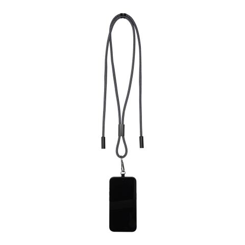 SMART 65W RPET Ladekabel mit Lanyard schwarz