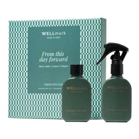 Wellmark Tender Affectiont 50 ml Raumspray und 50 ml Diffusor Set Green flash