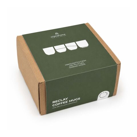 Originalhome Reclay 150 ml Kaffeetassen Set weiss