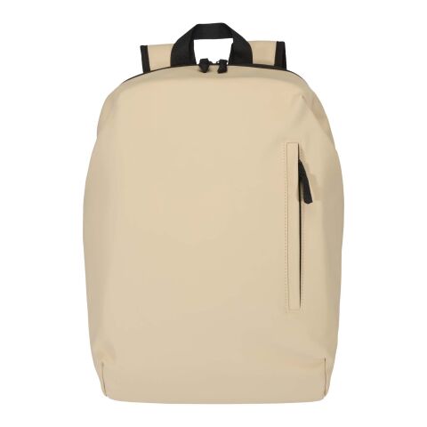 Resi Plus 15" GRS recycelter diebstahlsicherer Rucksack 18L Standard | Oatmeal | ohne Werbeanbringung | Nicht verfügbar | Nicht verfügbar