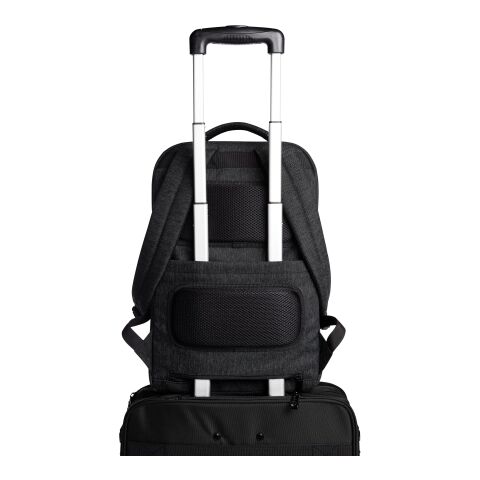 Halfar Notebook-Rucksack FRAME schwarz-grau | ohne Werbeanbringung | Nicht verfügbar