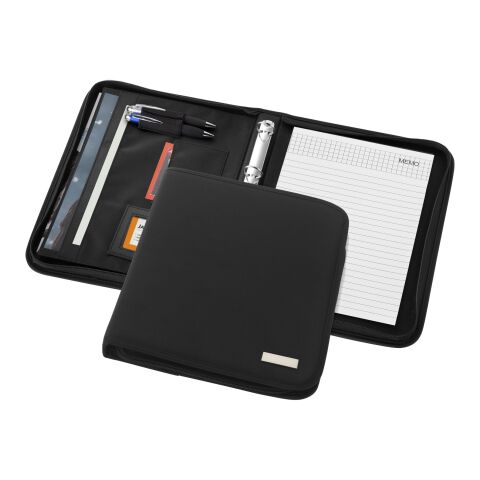 Stanford Luxus A4 Reißverschlussmappe Standard | schwarz | ohne Werbeanbringung | Nicht verfügbar | Nicht verfügbar | Nicht verfügbar