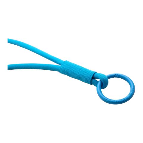 Tubyard Lanyard mit elastischem Band himmelblau | ohne Werbeanbringung | Nicht verfügbar | Nicht verfügbar
