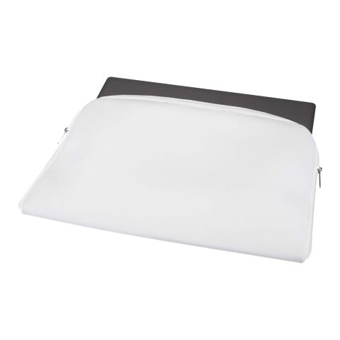Mila 17&quot; Laptophülle Sublimation  weiss-weiss | ohne Werbeanbringung | Nicht verfügbar | Nicht verfügbar