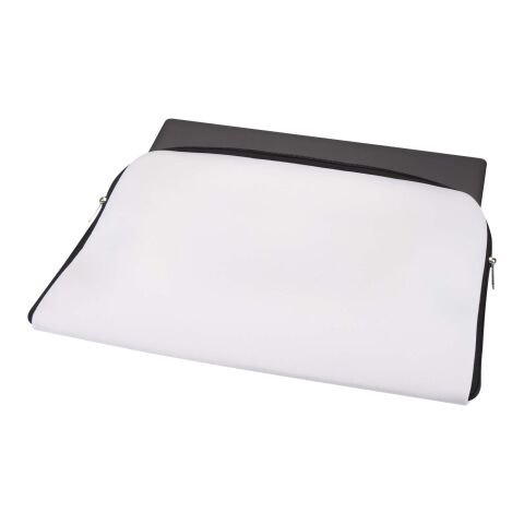 Mila 17" Laptophülle Sublimation schwarz-weiss | Nicht verfügbar | Sublimation | vollflächig | 280 mm x 400 mm