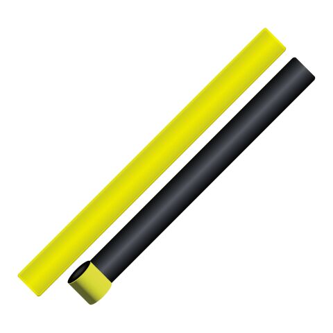 RFX™ 34 cm reflektierendes TPU Schnapparmband neongelb | Nicht verfügbar | ohne Werbeanbringung | Nicht verfügbar | Nicht verfügbar