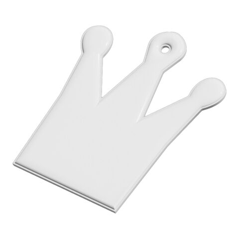 RFX™ reflektierender TPU-Aufhänger Krone weiß | ohne Werbeanbringung | Nicht verfügbar | Nicht verfügbar
