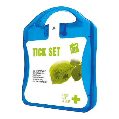 MyKit Zecken Set transparent blau | Nicht verfügbar | ohne Werbeanbringung | Nicht verfügbar | Nicht verfügbar