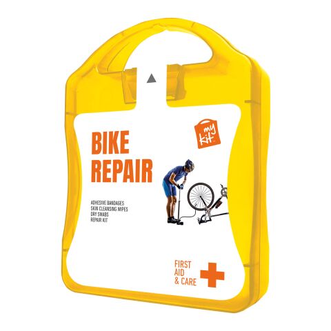 MyKit Fahrrad Reparatur transparent gelb | ohne Werbeanbringung | Nicht verfügbar | Nicht verfügbar