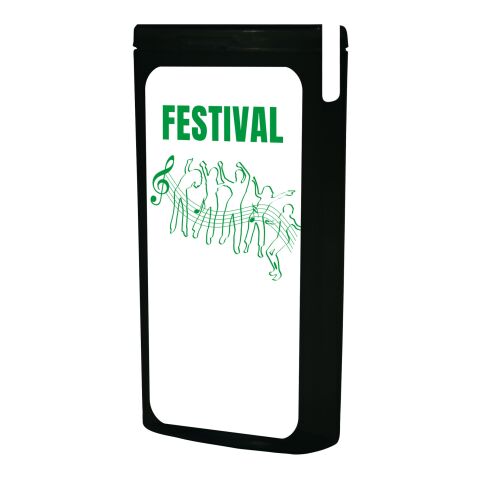mykit, first aid, kit, festival, party transparent schwarz | ohne Werbeanbringung | Nicht verfügbar | Nicht verfügbar
