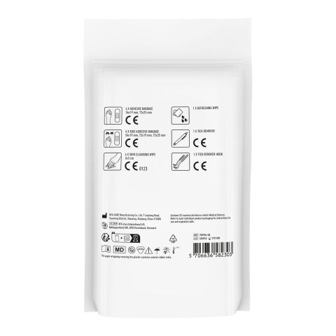 MyKit Zecken Set in Papierhülle weiß | ohne Werbeanbringung | Nicht verfügbar | Nicht verfügbar