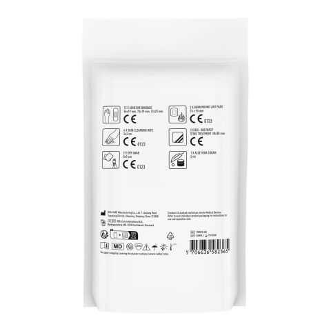 MyKit Bisse und Stiche in Papierhülle transparent weiss | ohne Werbeanbringung | Nicht verfügbar | Nicht verfügbar