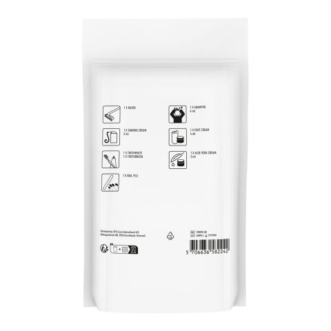 MyKit Hotel in Papiertasche weiß | ohne Werbeanbringung | Nicht verfügbar | Nicht verfügbar