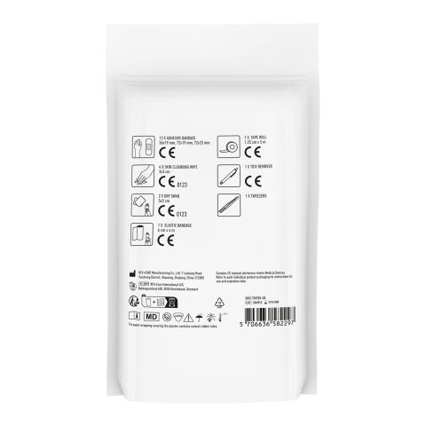 MyKit Tiere in Papierhülle weiß | ohne Werbeanbringung | Nicht verfügbar | Nicht verfügbar