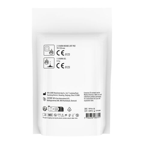 MiniKit Verbrennung in Papierhülle weiss | Not applicable | ohne Werbeanbringung | Nicht verfügbar | Nicht verfügbar