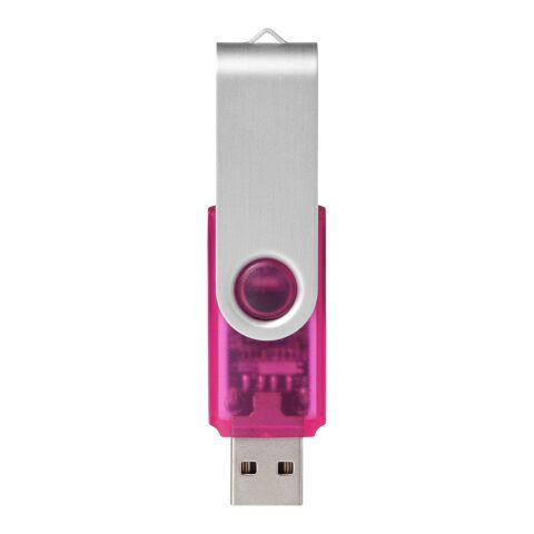 Rotate USB-Stick 3.0 transparent rosa | 16 GB | ohne Werbeanbringung | Nicht verfügbar | Nicht verfügbar