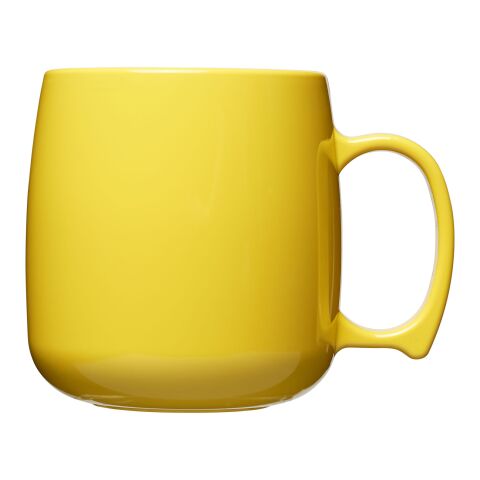 Classic 300 ml Kunststoffbecher gelb | ohne Werbeanbringung | Nicht verfügbar | Nicht verfügbar