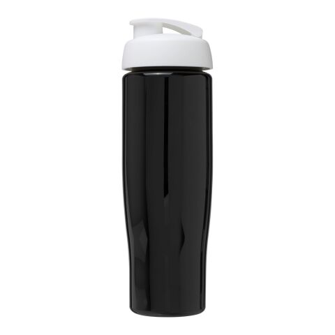 H2O Tempo® 700 ml Sportflasche mit Klappdeckel schwarz-weiss | ohne Werbeanbringung | Nicht verfügbar | Nicht verfügbar